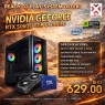 READY TO PLAY SYSTEM - RTX 5060 Ti 8GB OC Build,ULTRA 5 245K,GIGABYTE B860 DS3H WIFI6E, 16GB DDR5 RAM, 1TB NVMe SSD, AG400 ARGB V2 Cooler, 750W Power Supply, GAMDIAS Atlas P2 CG Case, RTP # 4577